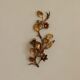 Pair of Mid-Century Italian Gilded Metal Sconces