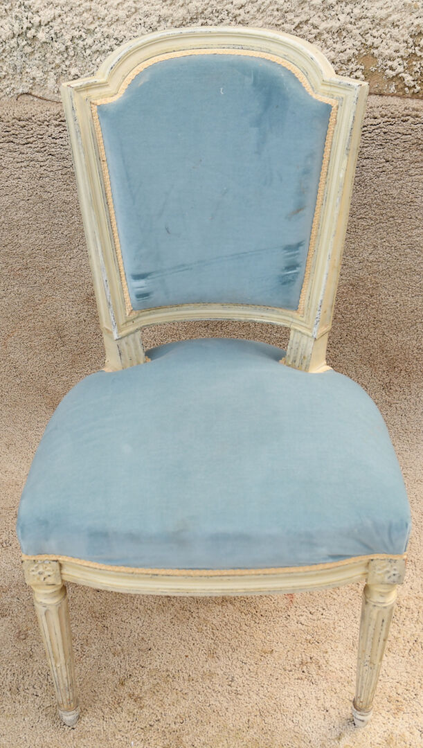 4 Louis XVI style chairs