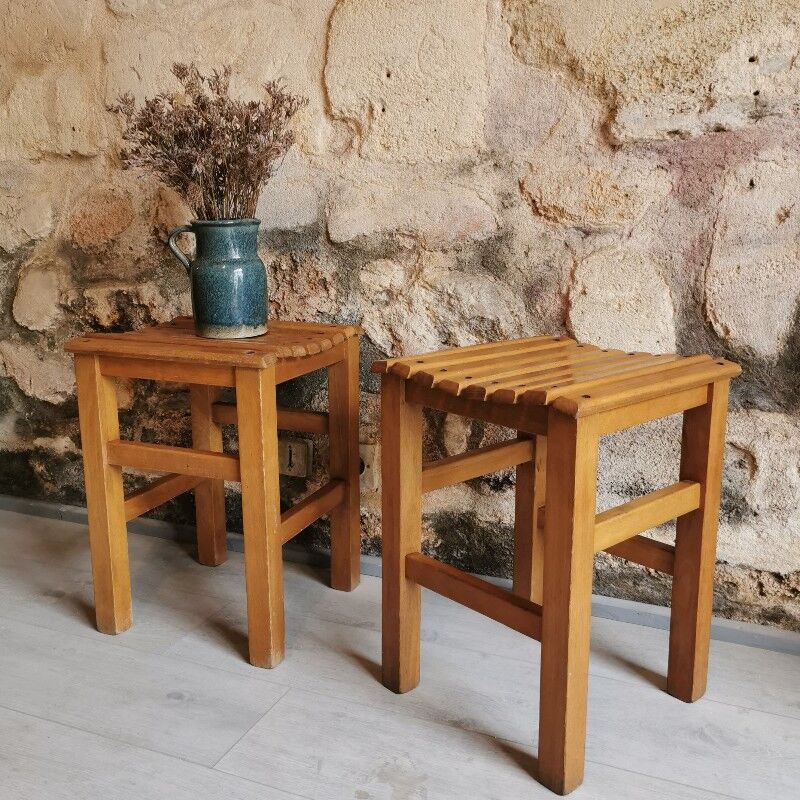 Pair of vintage stools