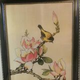 2 Vintage Chinese silk paintings