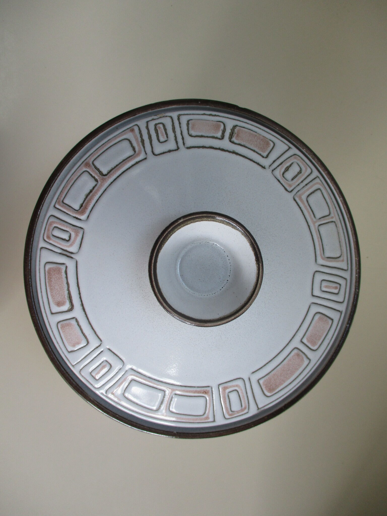 Soup-tureen in Niderviller stoneware Model Mesh -vintage