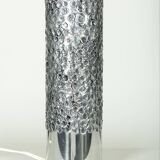 Brutalist aluminum lamp, 1970s