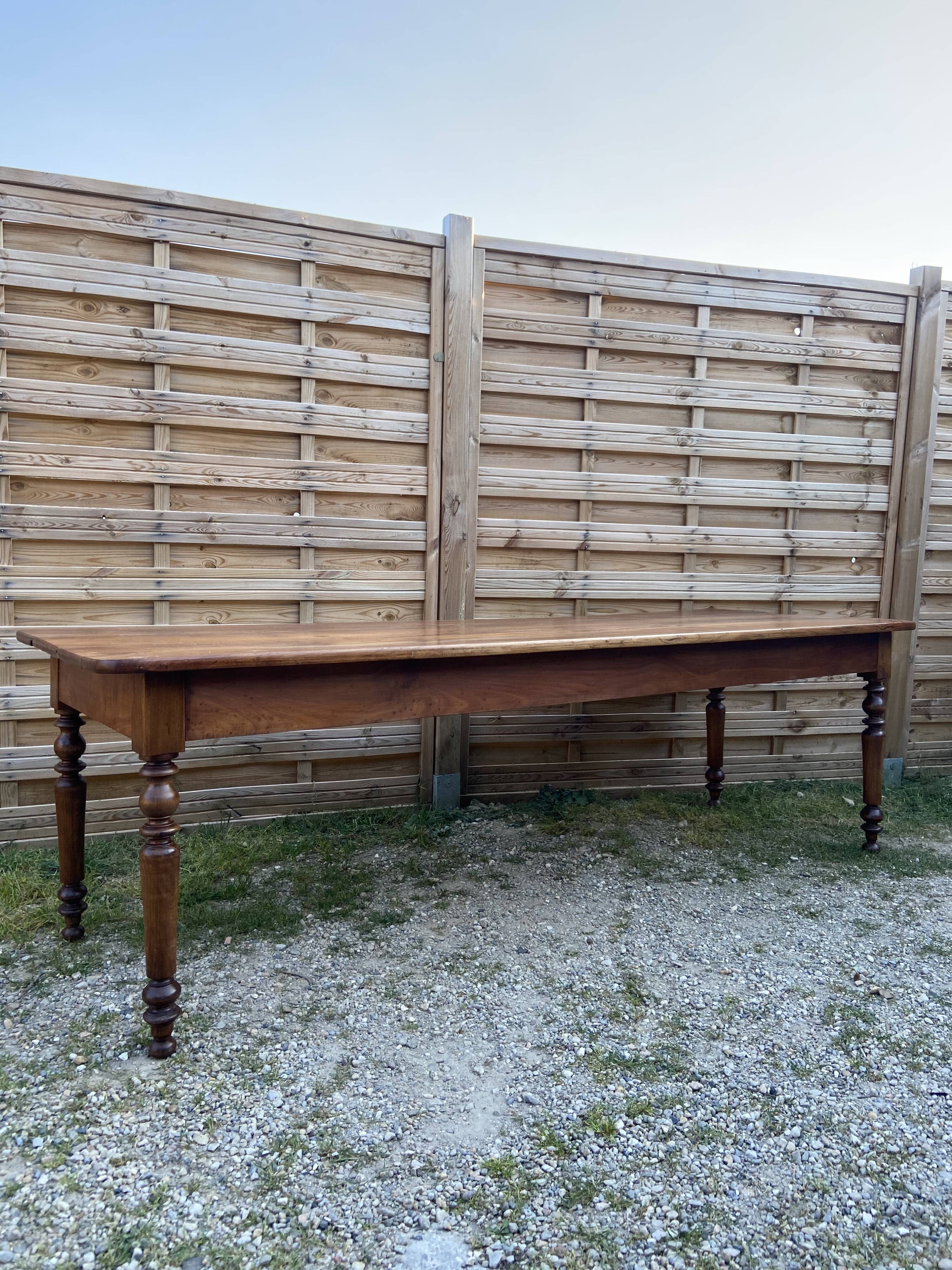 Large farm table xix