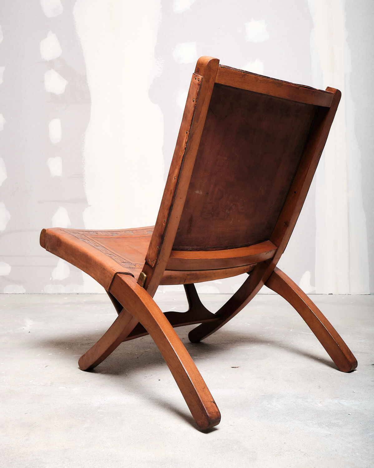 Set of 4 Angel’s Pazmino folding chairs, 1960’s