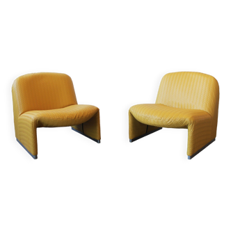 Pair of Alky armchairs by Giancarlo Piretti for Castelli