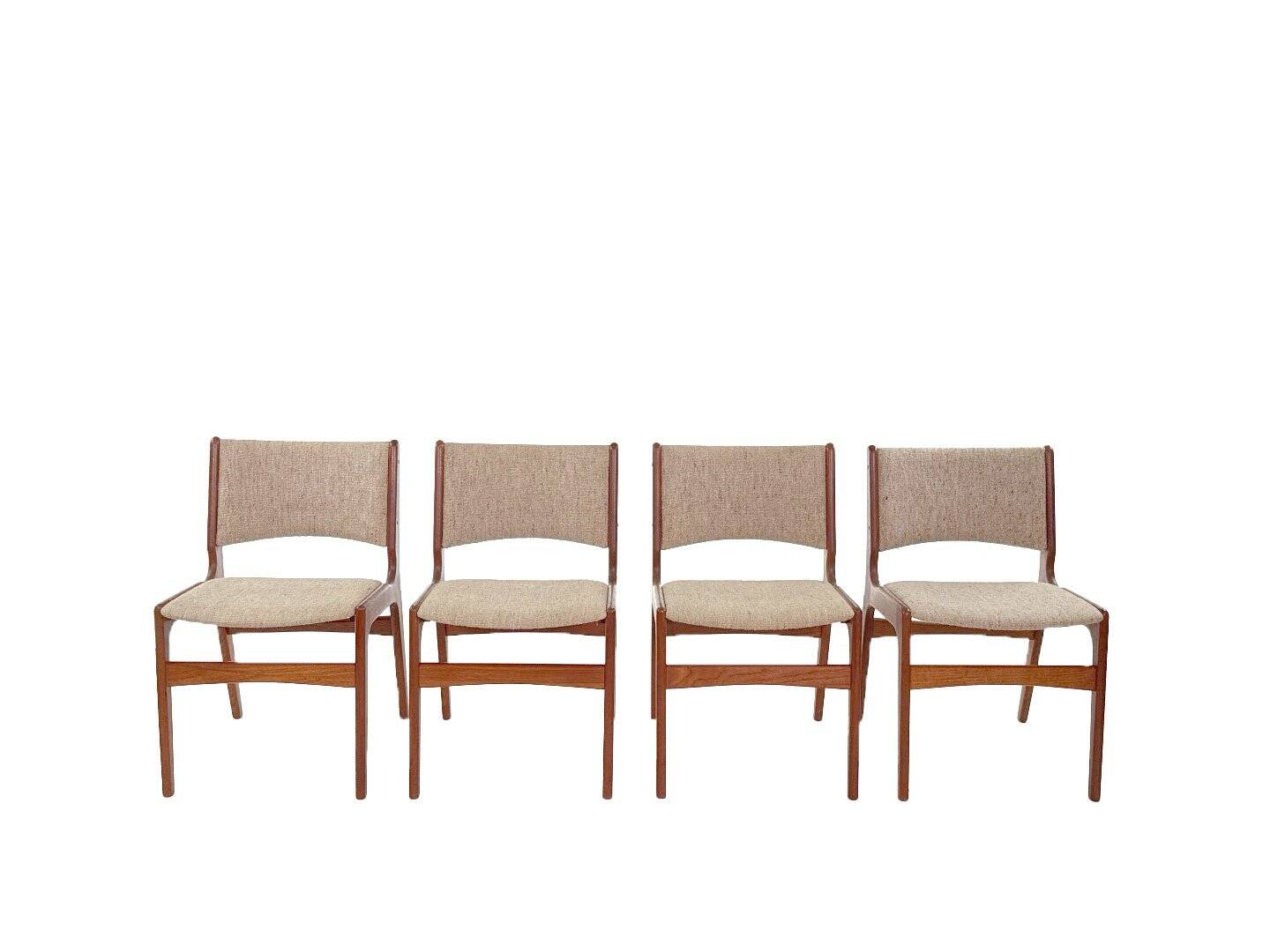 Vintage set of four dining chairs model 89 by Erik Buch for Anderstrup Møbelfabrik