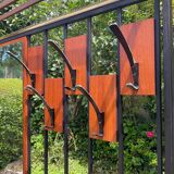 Scandinavian coat rack Alfred Hendrickx 60s