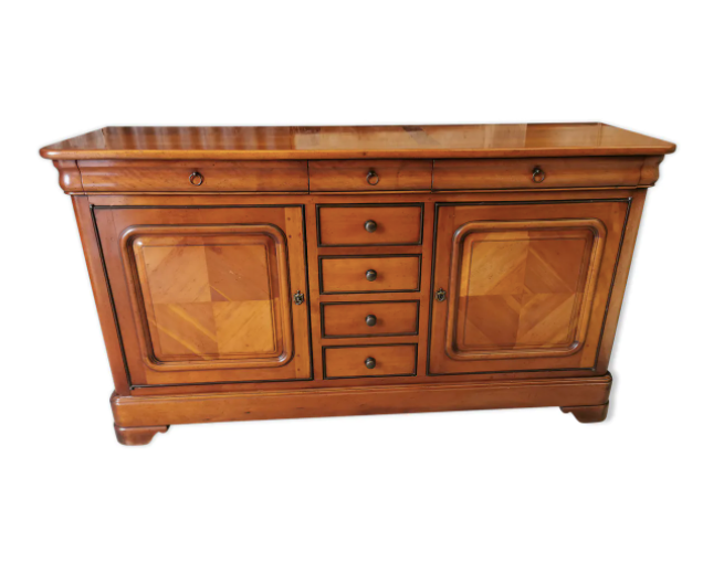 Low buffet in solid cherry tree