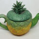Trio of Fruit Teapot Original Vintage