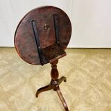Walnut side table