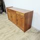 Buffet danois moderne Dyrlund Dania en teck, années 1980
