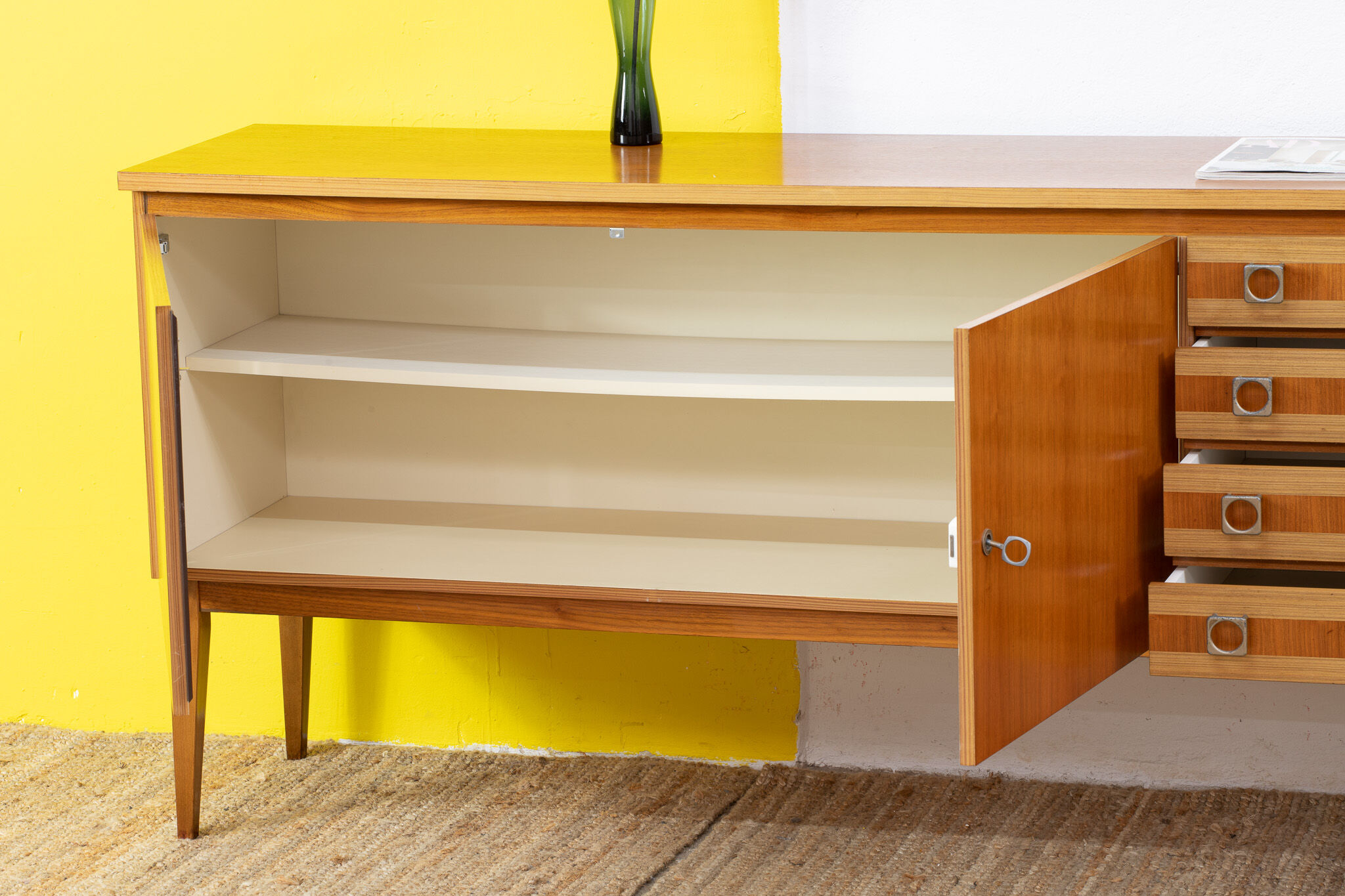 Vintage Scandinavian Enfilade – 190 cm