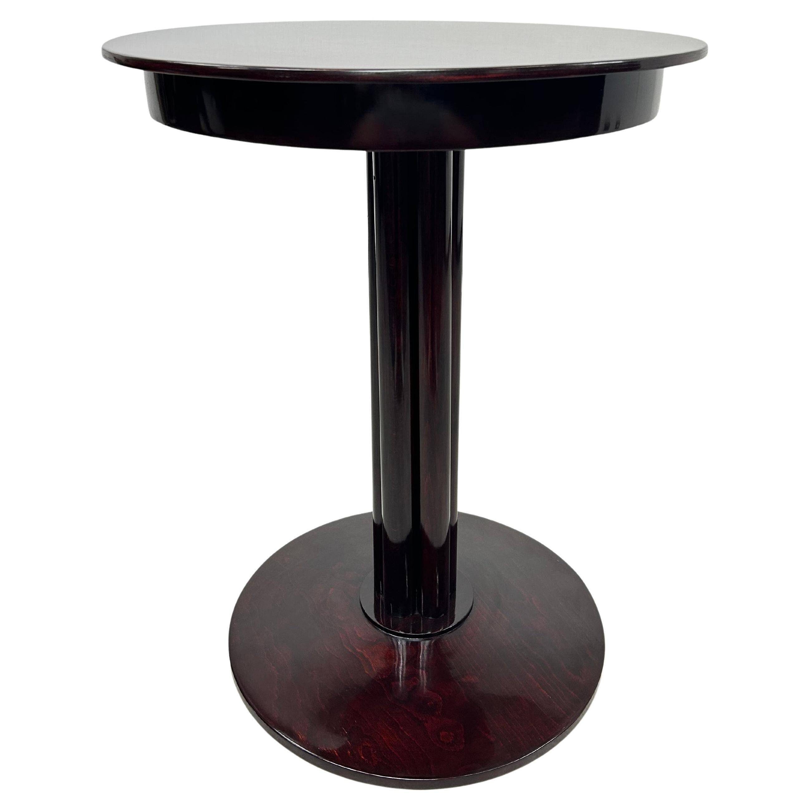 Vienna Secession coffee table attributed to Josef Hoffmann for J&J Kohn.