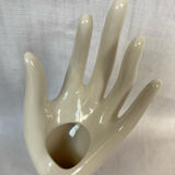 Soliflore vase, vintage hand ring