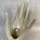 Soliflore vase, vintage hand ring
