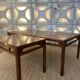 Vintage rosewood coffee tables by rasmus solber for s mobler, 1960