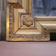 Miroir doré style Louis XVI