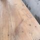 Farm table with tapered legs, cherry wood, 150 cm