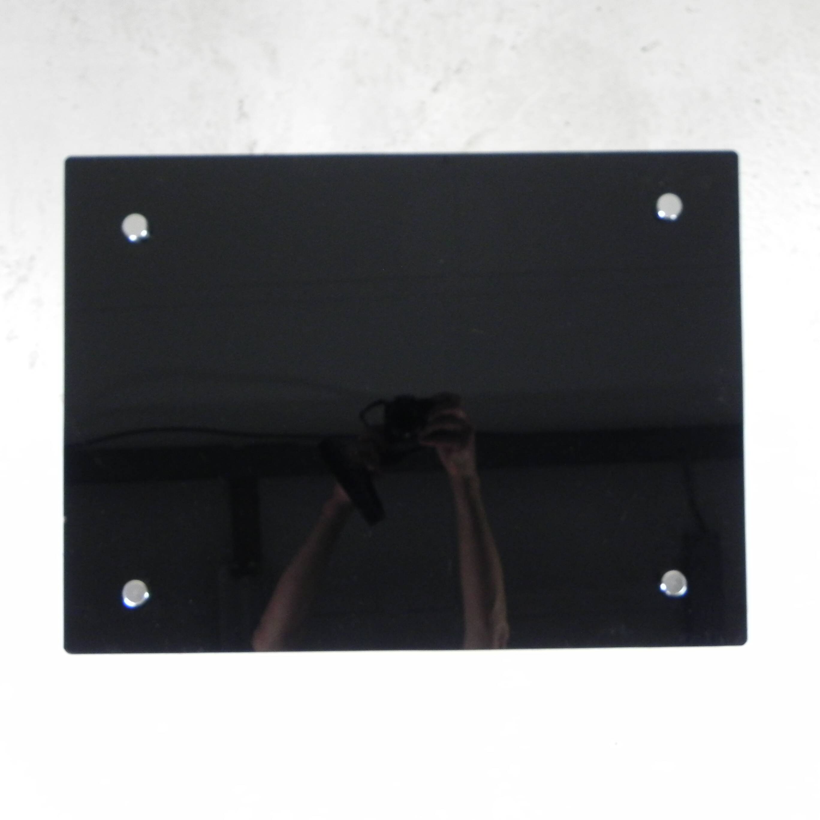 Arlecchino table with 2 glass plates, 1950s