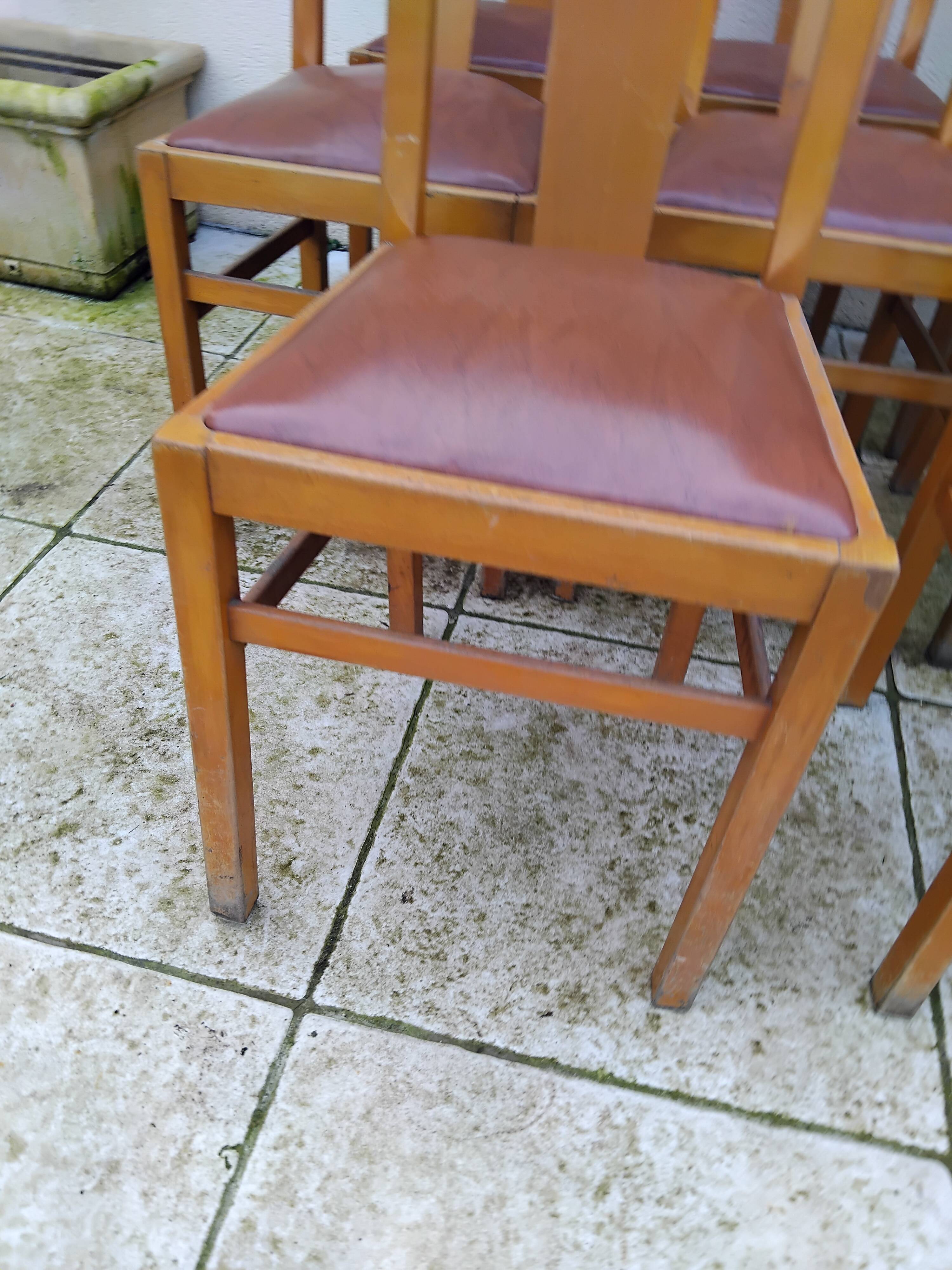 8 inseparable elf vintage bistro chairs