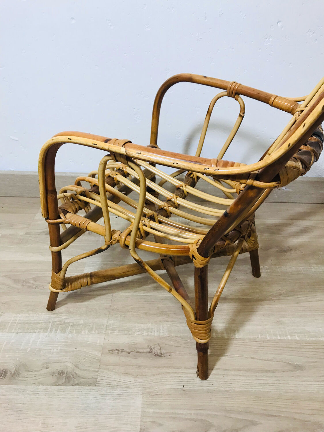 Fauteuil rotin pour enfants