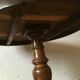 Table pedestal wood round
