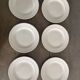 Set of 12 vintage plates Digoin Sarreguemines – Powder pink
