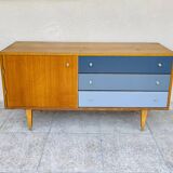 Vintage oak row 1960