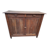 Antique Parisian sideboard with 2 doors and 2 drawers