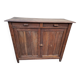 Old Parisian buffet with 2 doors and 2 drawers