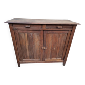 Buffet parisien ancien à 2 portes et 2 tiroirs
