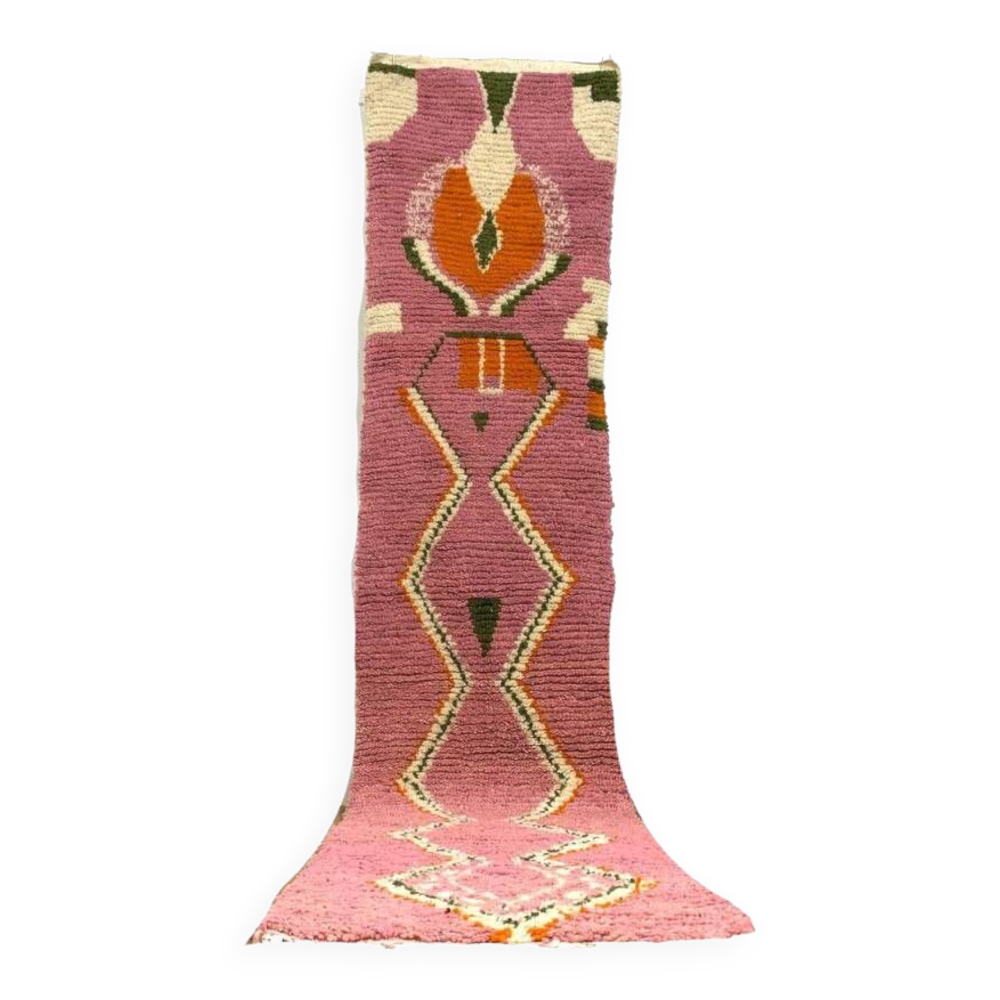 Handmade Moroccan Berber Rug 300 X 62 CM