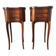 Pair of Louis XV style bedside tables