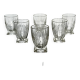 Set of 6 Art Deco glasses – tulip-shaped