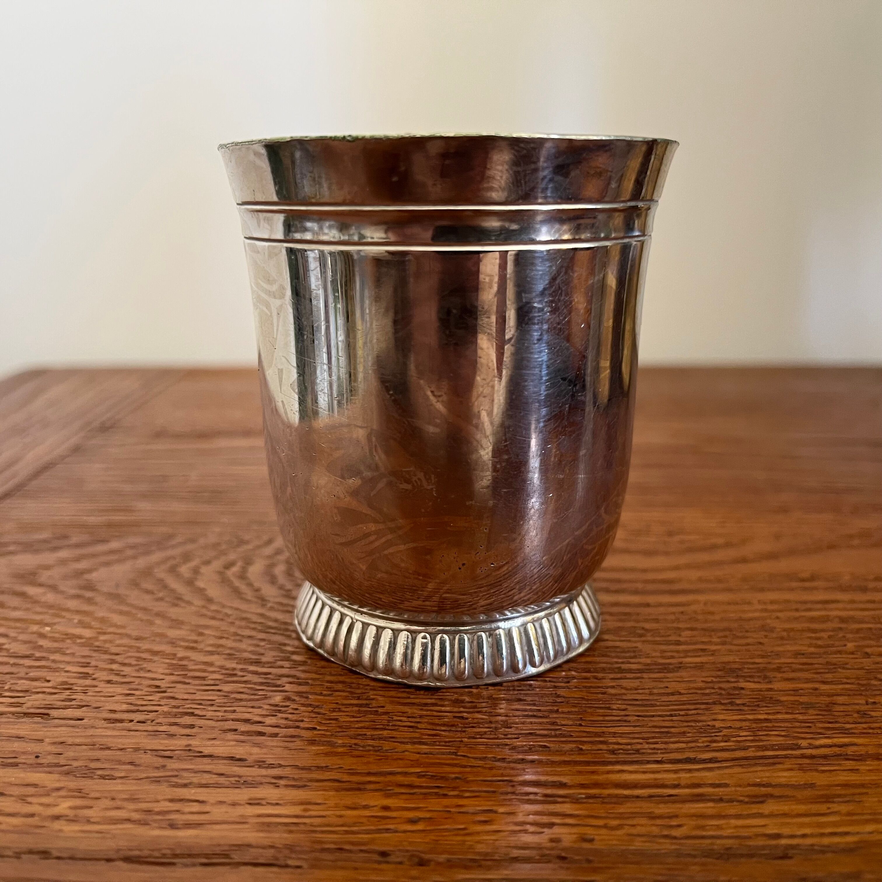Baptismal timpani in sterling silver