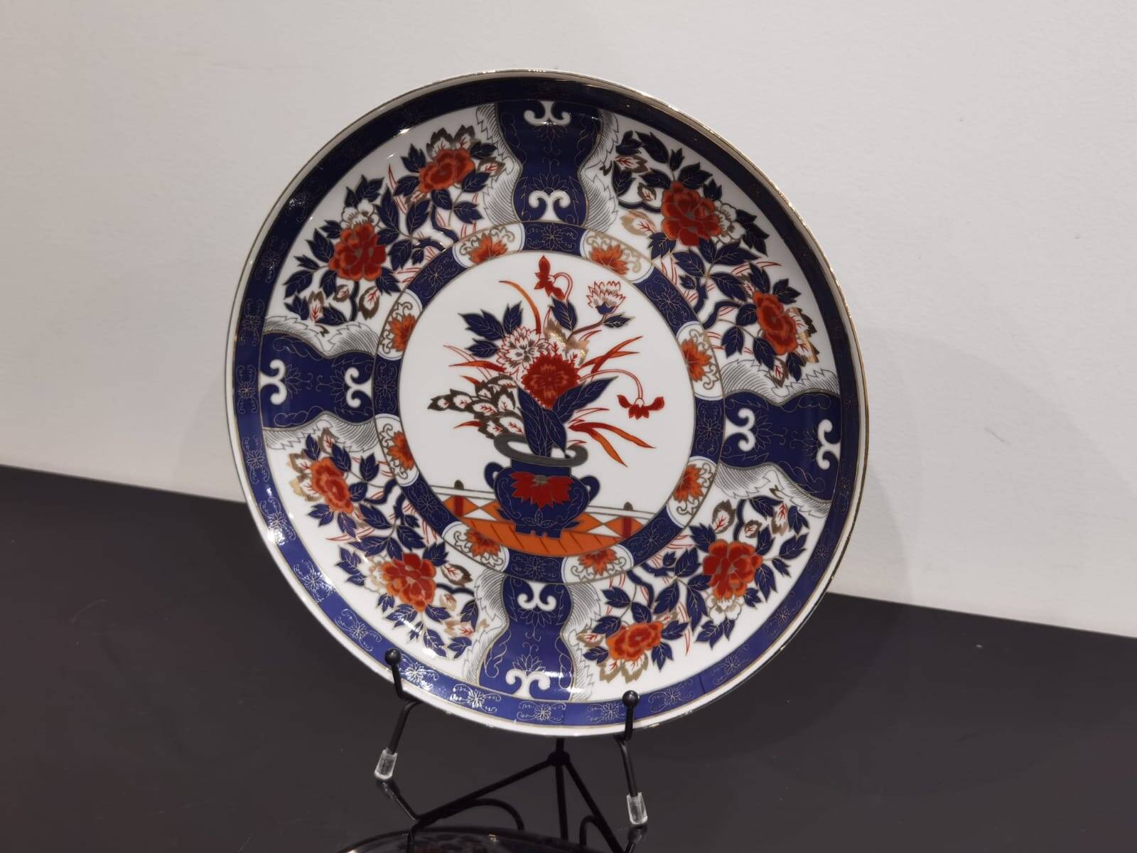 Japanese Porcelain Plate with gilding