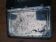 Vintage black art deco metal box with fish decoration