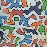 Keith Haring, screen printing, 1990s