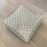 ERCO 2xE27 vintage glass ceiling light