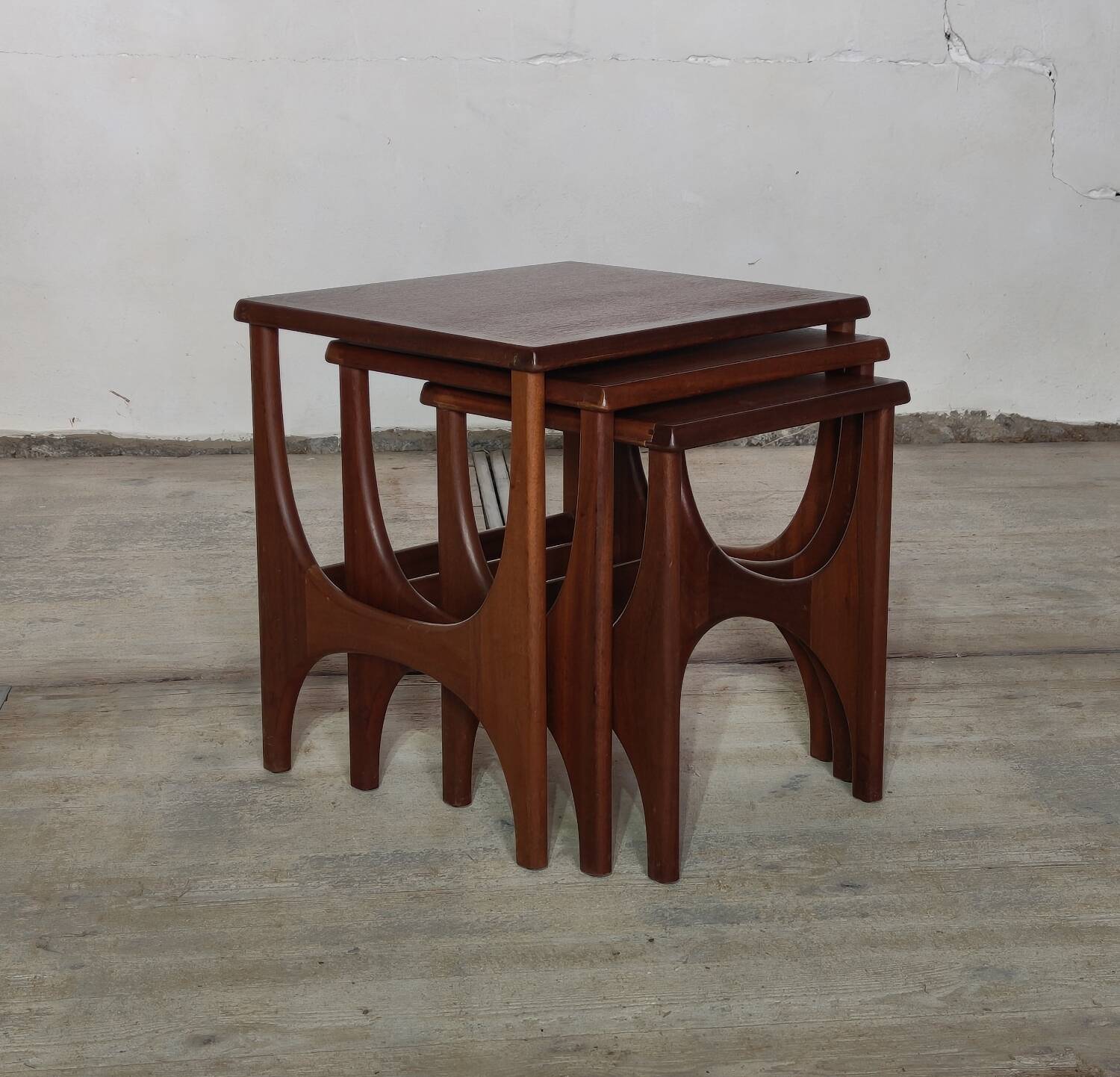 Vintage mid-century nesting tables