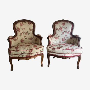 Pair of armchairs Louis XV