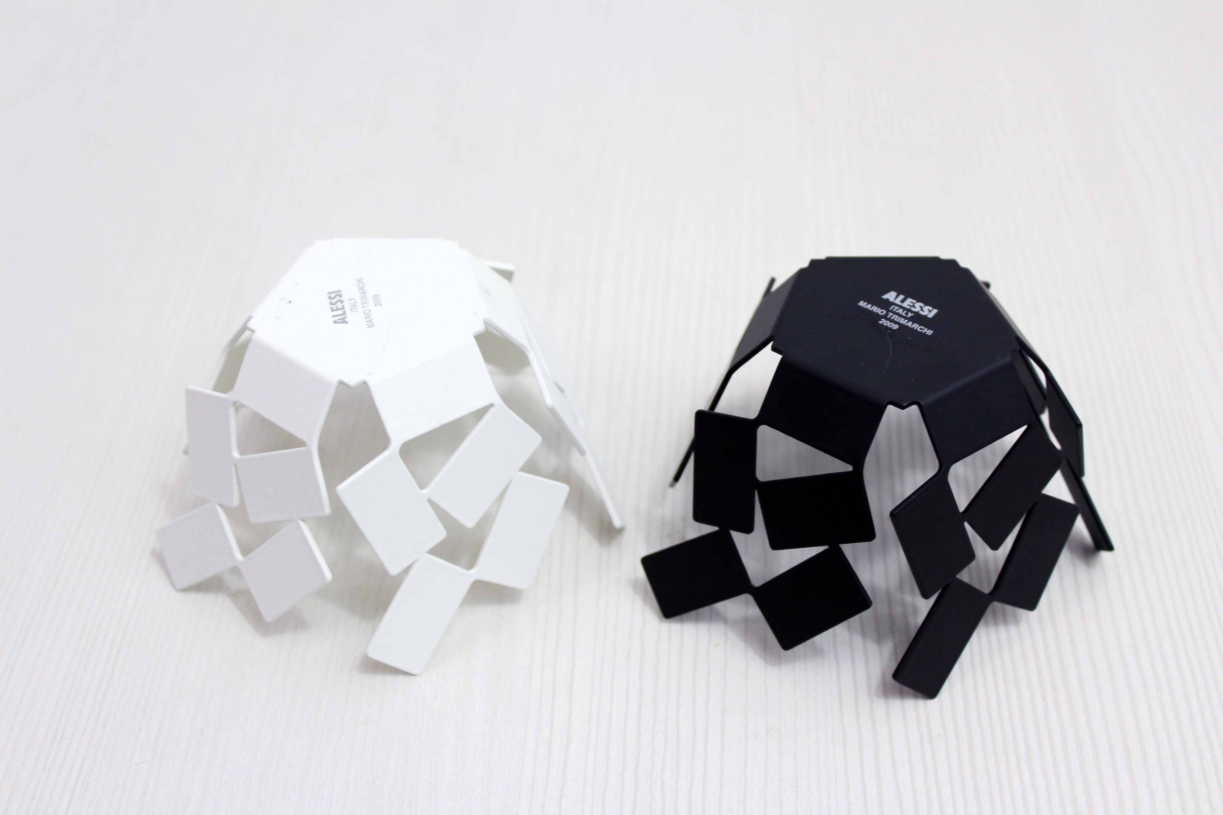 Pair of Alessi tealight holders