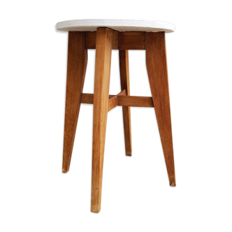 50's wooden stool