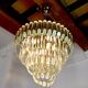 Venini chandelier, 4 levels, murano glass, Italy, 1970