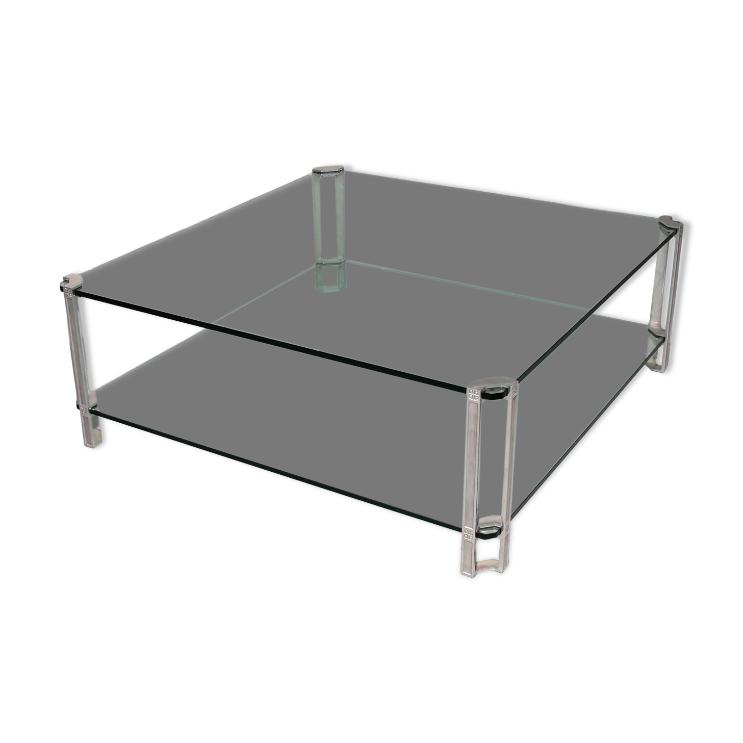 Large coffee table by Peter Ghyczy, model T24 (120x120x45)