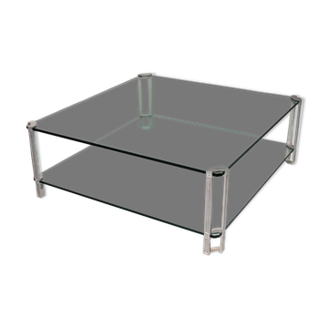 Grande table basse de Peter Ghyczy, modèle T24 (120x120x45)