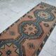 Tapis de couloir turc vintage