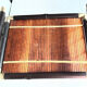 Plateau vintage en bambou
