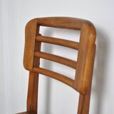 3 chairs attributed to Pierre Cruege 1950