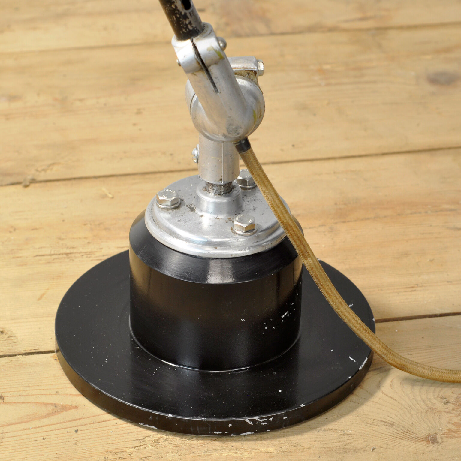 Industrial desk lamp by rijo, 1940s